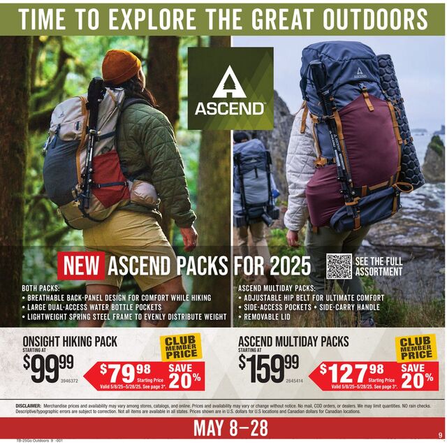 Catalogue Cabela's from 05/08/2025