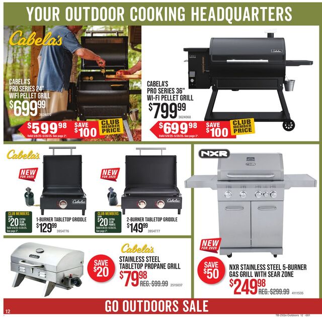 Catalogue Cabela's from 05/08/2025