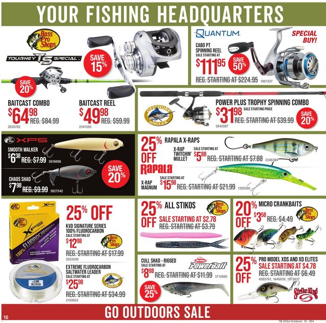 Catalogue Cabela's from 05/08/2025