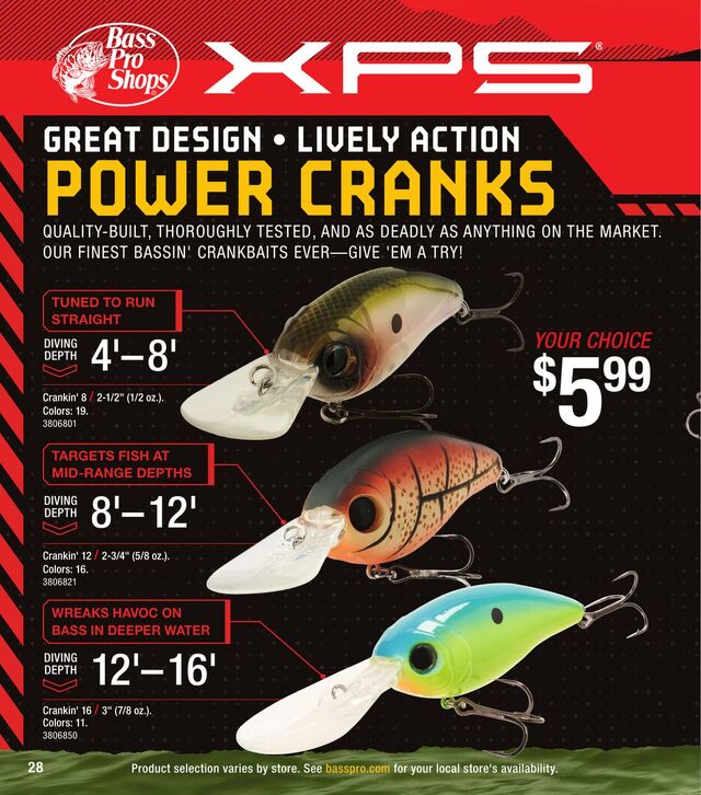 Catalogue Cabela's from 07/30/2025