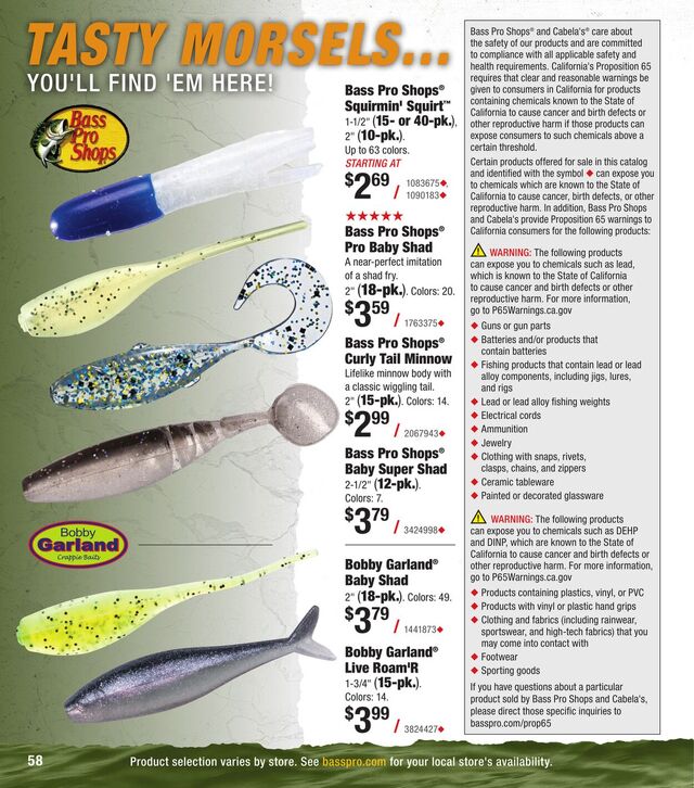 Catalogue Cabela's from 07/30/2025
