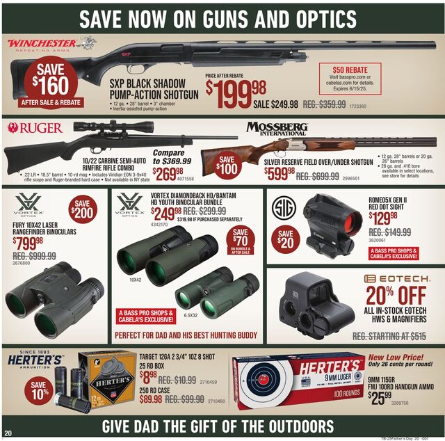 Catalogue Cabela's from 05/29/2025