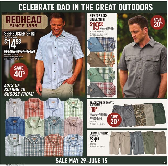 Catalogue Cabela's from 05/29/2025