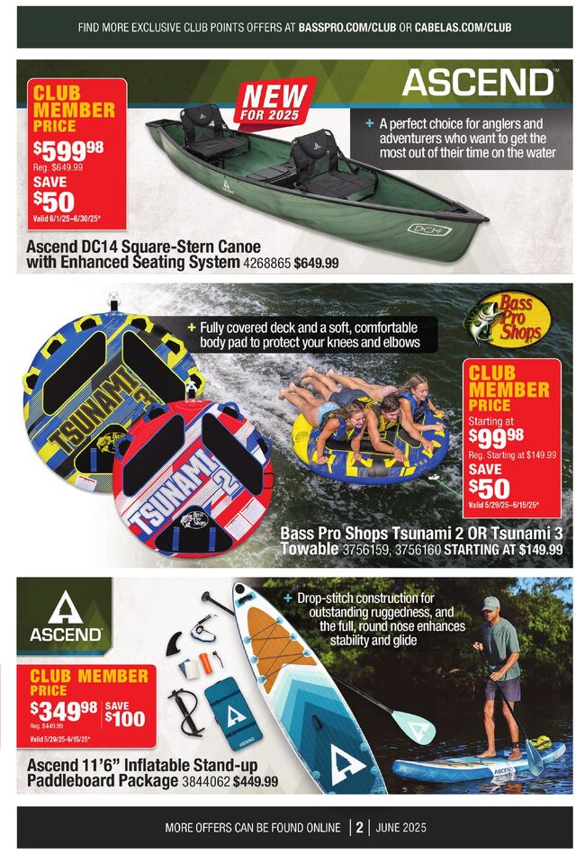 Catalogue Cabela's from 06/01/2025