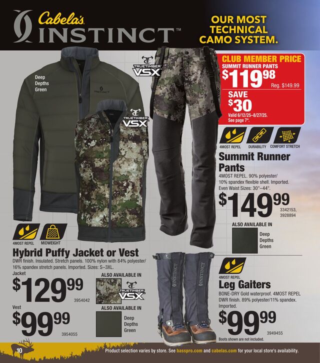 Catalogue Cabela's from 06/30/2025