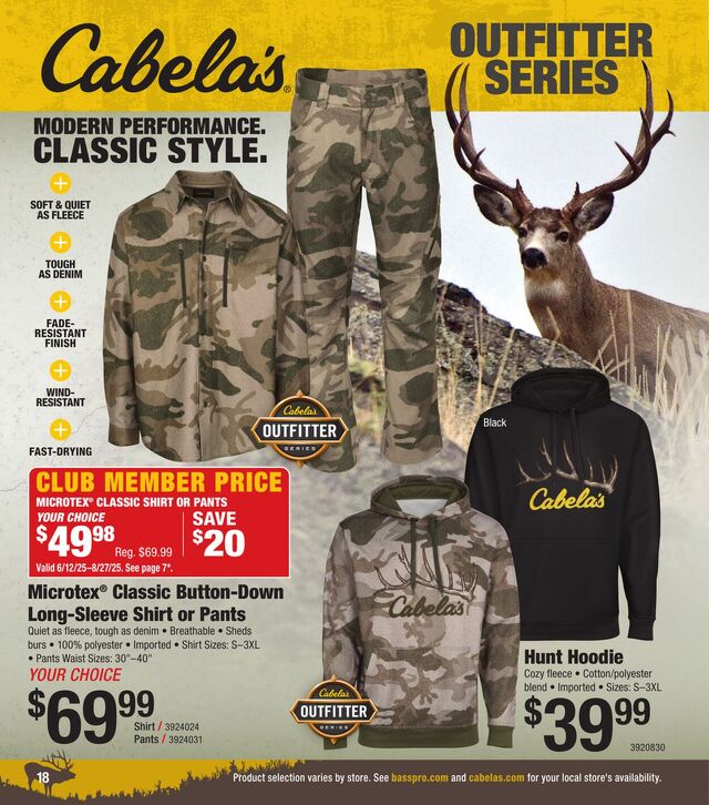 Catalogue Cabela's from 06/30/2025