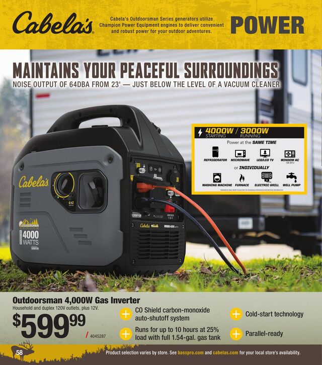 Catalogue Cabela's from 06/30/2025