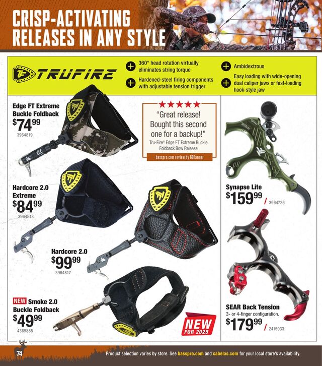 Catalogue Cabela's from 08/20/2025