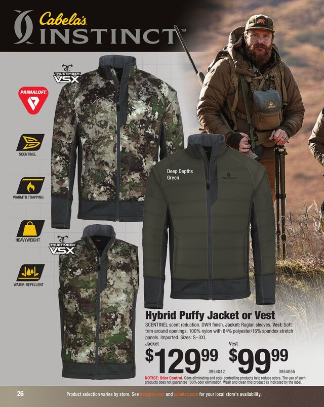 Catalogue Cabela's from 09/03/2025
