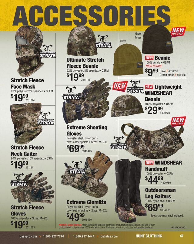 Catalogue Cabela's from 09/03/2025