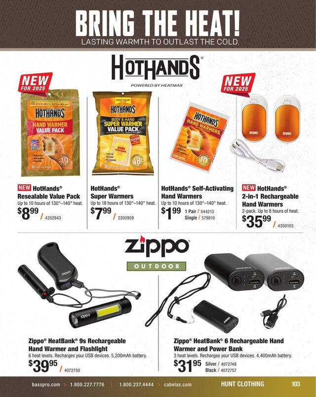 Catalogue Cabela's from 09/03/2025