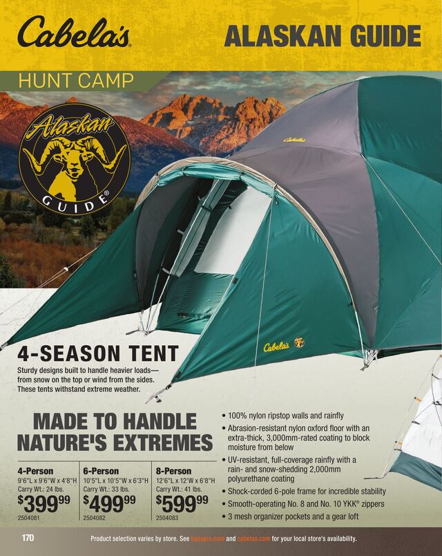 Catalogue Cabela's from 09/03/2025
