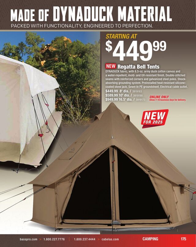 Catalogue Cabela's from 09/03/2025