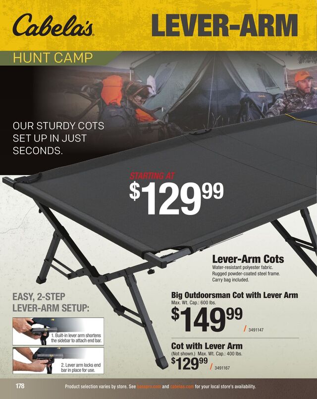 Catalogue Cabela's from 09/03/2025
