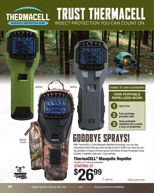 Catalogue Cabela's from 09/03/2025