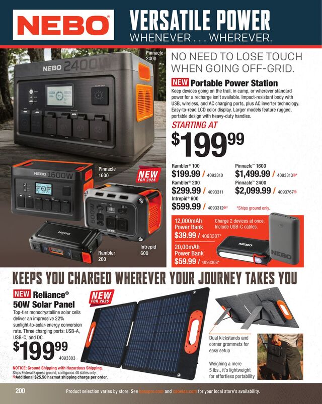 Catalogue Cabela's from 09/03/2025