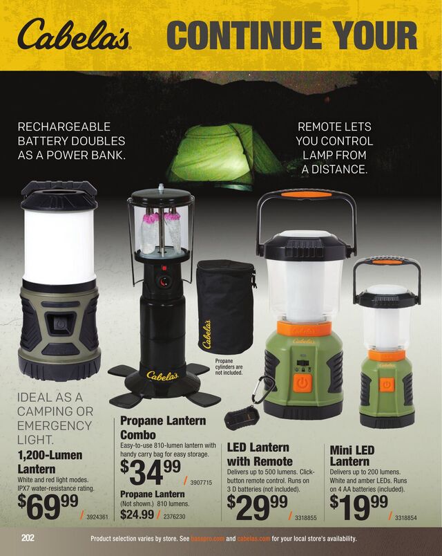 Catalogue Cabela's from 09/03/2025