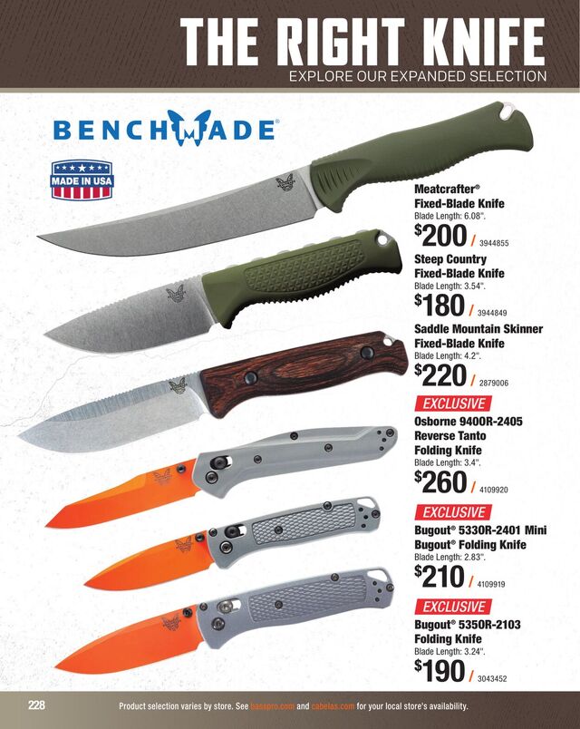 Catalogue Cabela's from 09/03/2025
