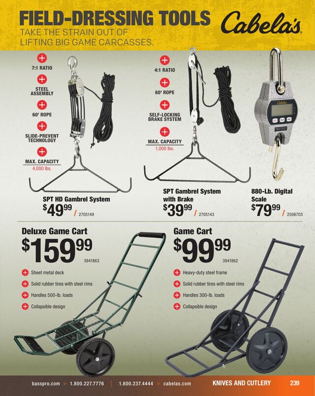 Catalogue Cabela's from 09/03/2025