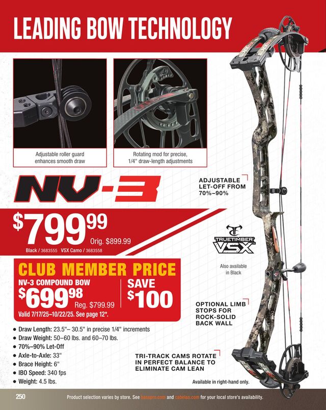 Catalogue Cabela's from 09/03/2025