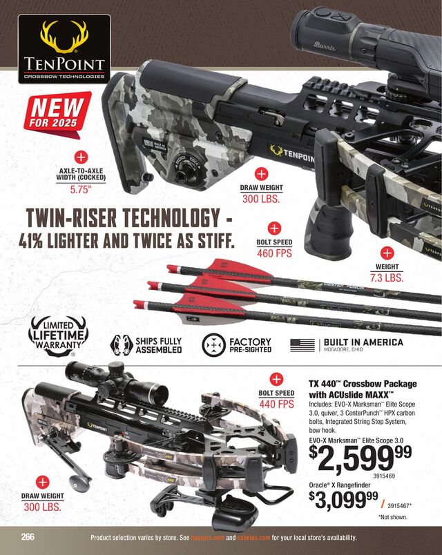 Catalogue Cabela's from 09/03/2025