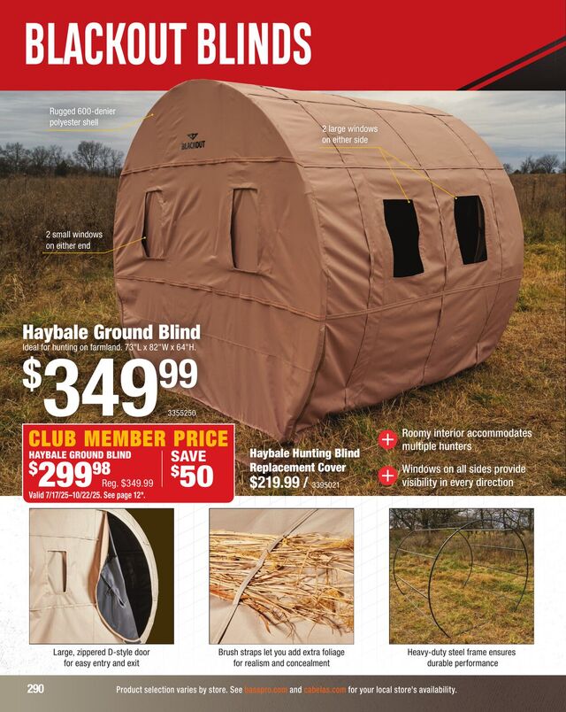 Catalogue Cabela's from 09/03/2025