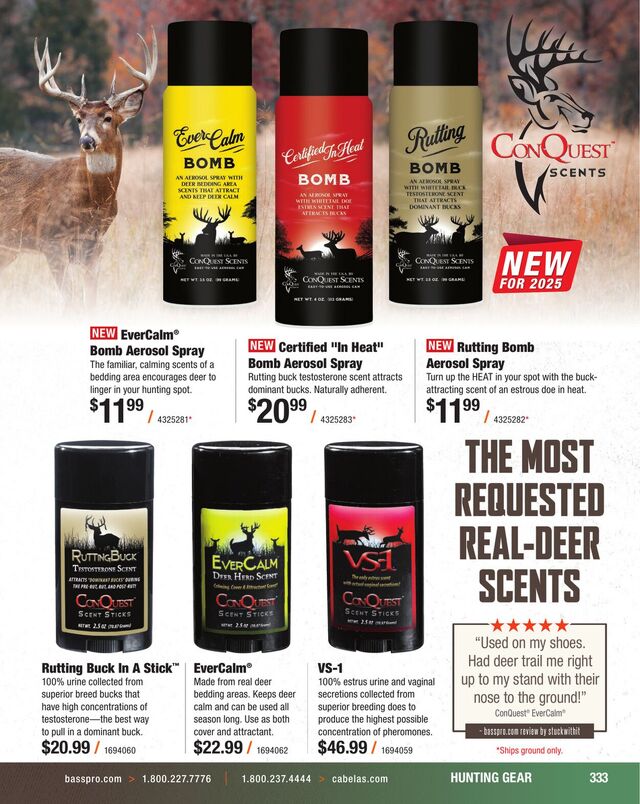 Catalogue Cabela's from 09/03/2025