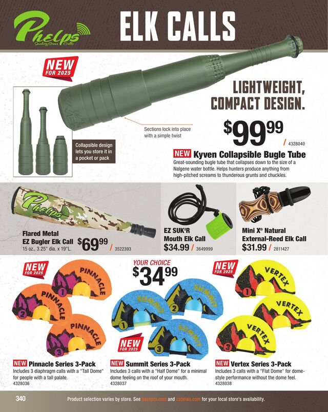 Catalogue Cabela's from 09/03/2025