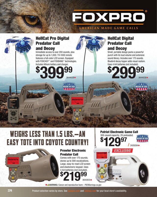 Catalogue Cabela's from 09/03/2025