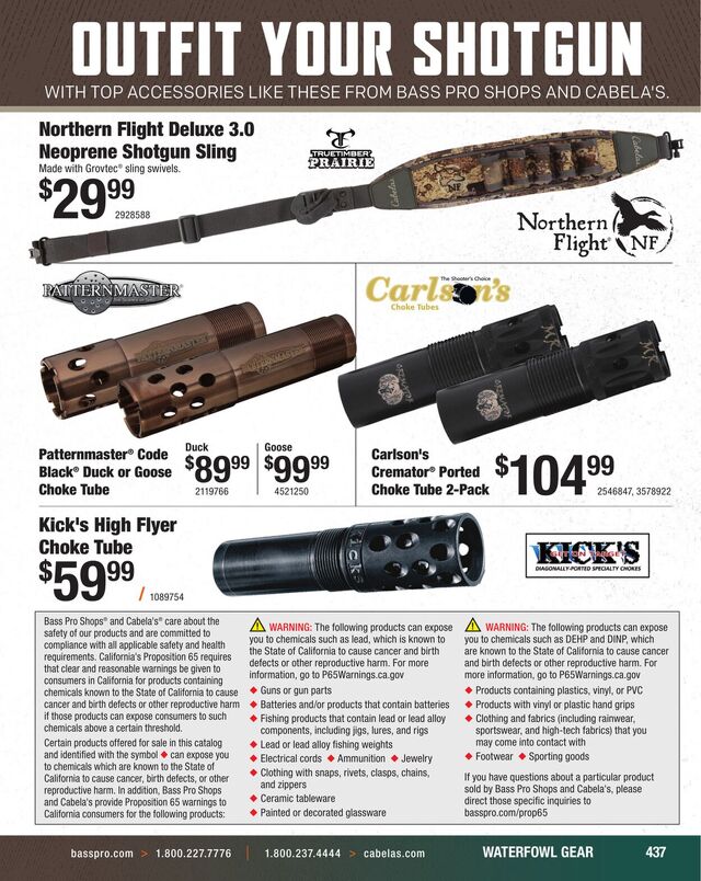 Catalogue Cabela's from 09/03/2025
