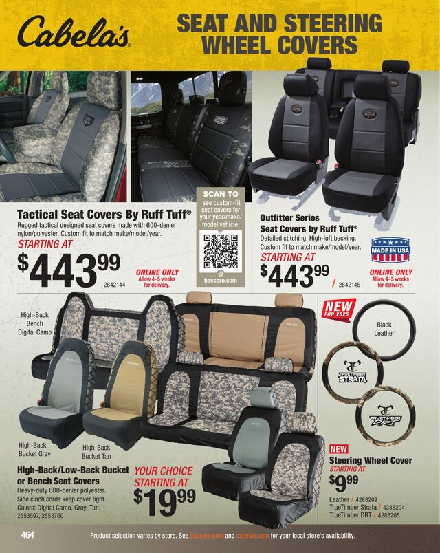 Catalogue Cabela's from 09/03/2025