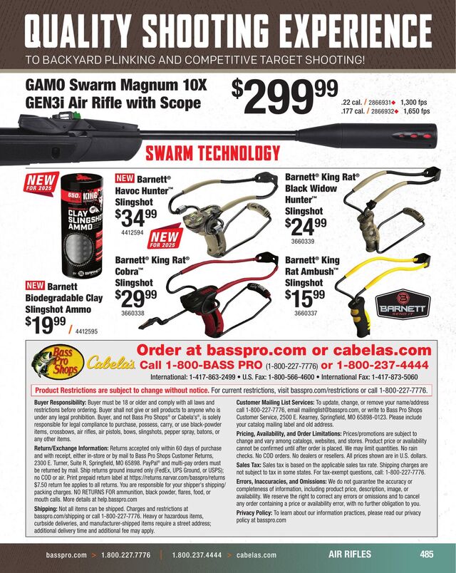 Catalogue Cabela's from 09/03/2025