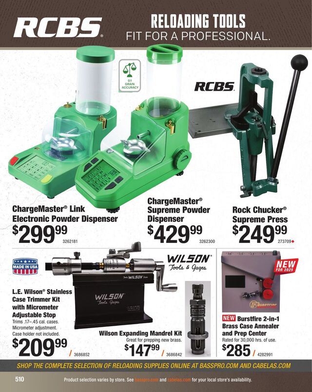 Catalogue Cabela's from 09/03/2025