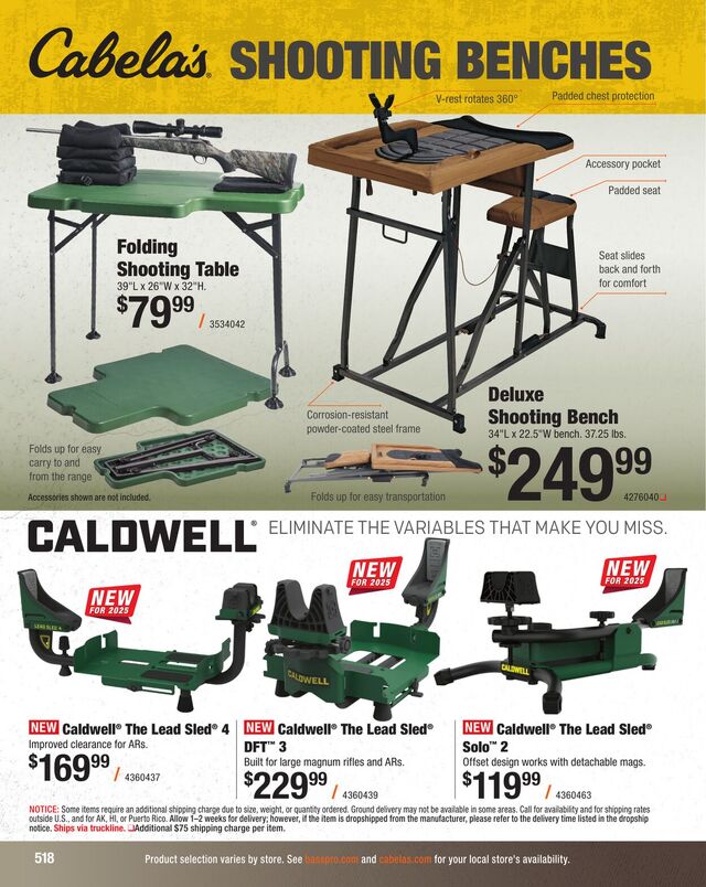 Catalogue Cabela's from 09/03/2025