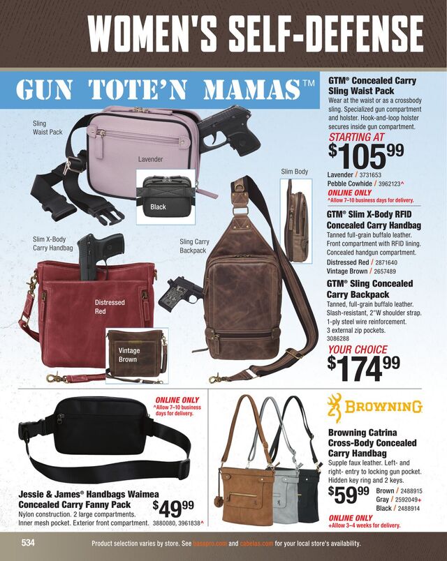 Catalogue Cabela's from 09/03/2025