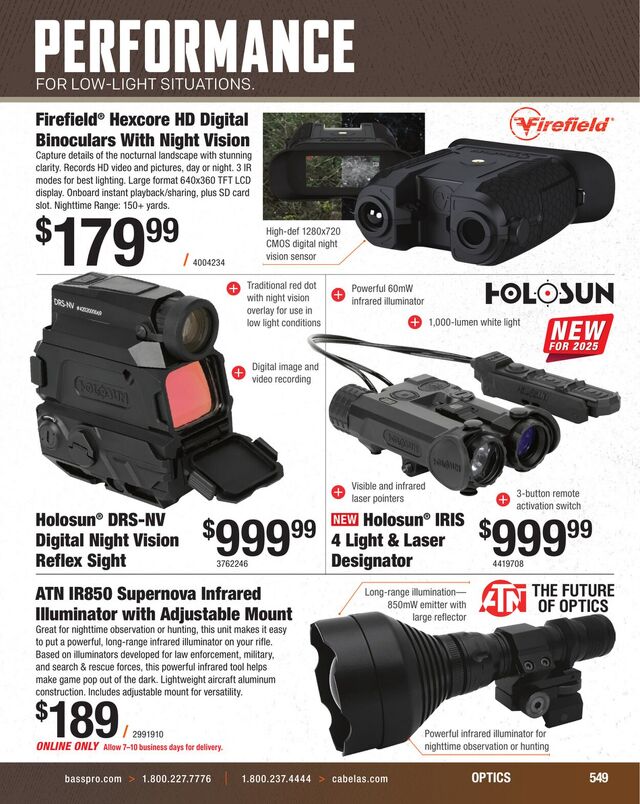 Catalogue Cabela's from 09/03/2025