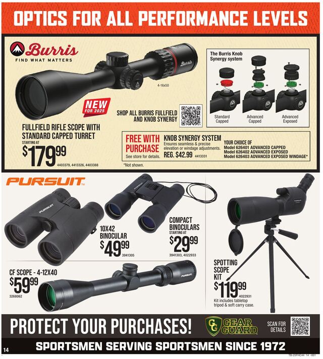 Catalogue Cabela's from 08/07/2025