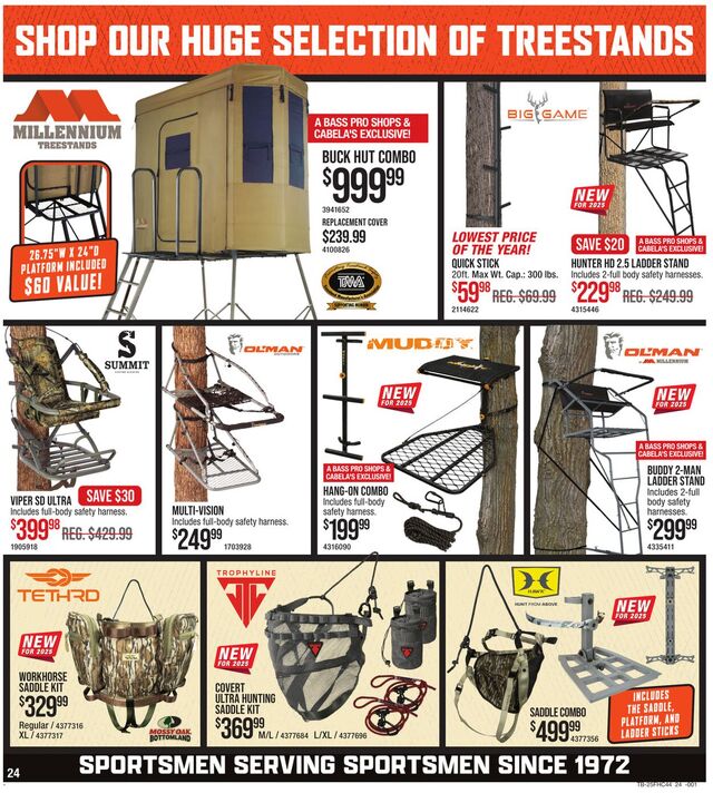 Catalogue Cabela's from 08/07/2025