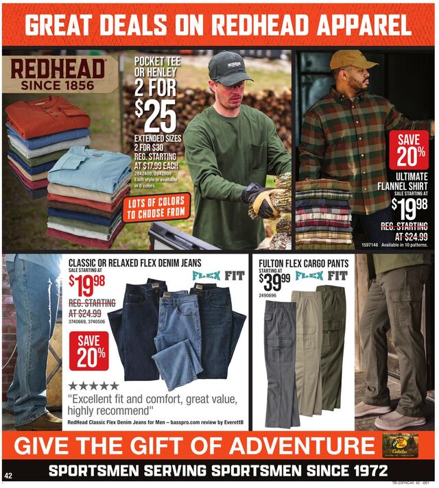 Catalogue Cabela's from 08/07/2025
