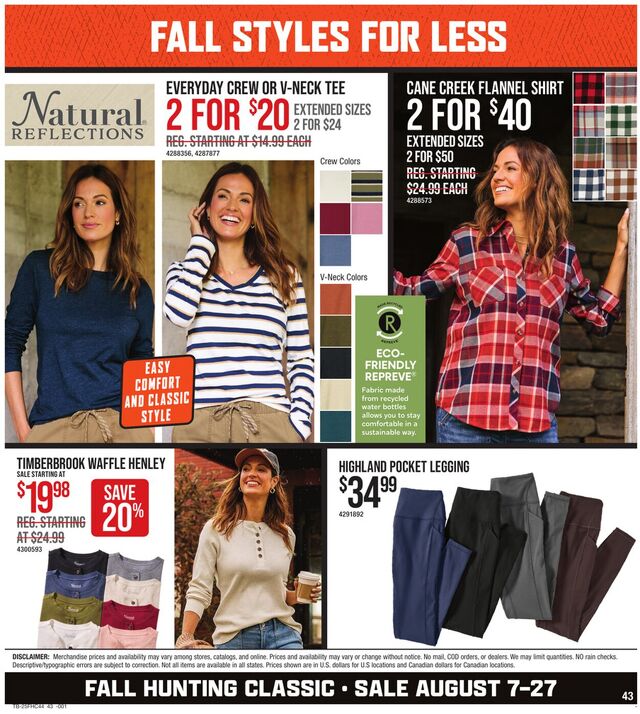 Catalogue Cabela's from 08/07/2025