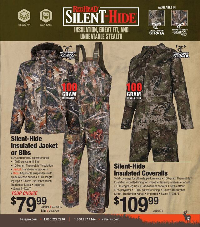 Catalogue Cabela's from 08/31/2025