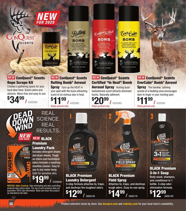 Catalogue Cabela's from 08/31/2025