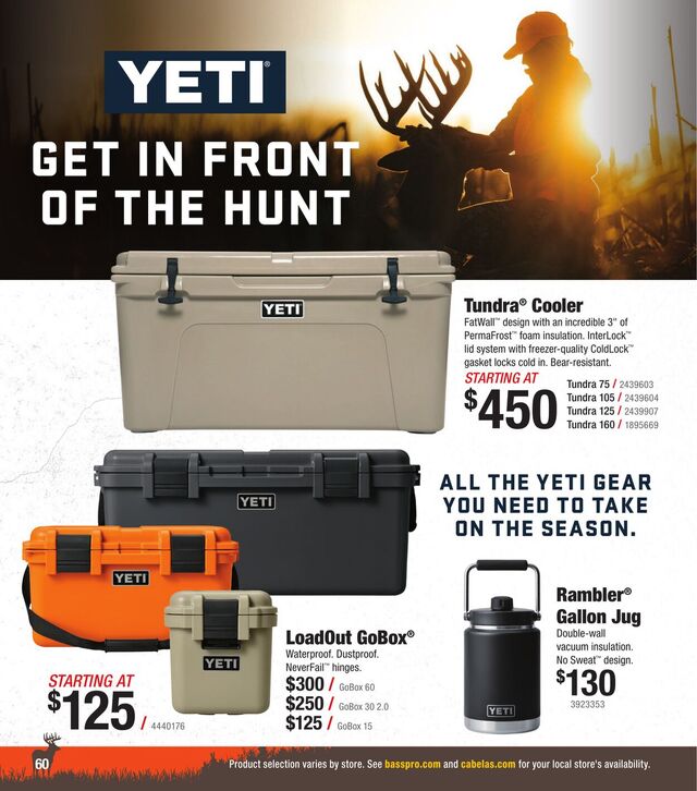 Catalogue Cabela's from 08/31/2025