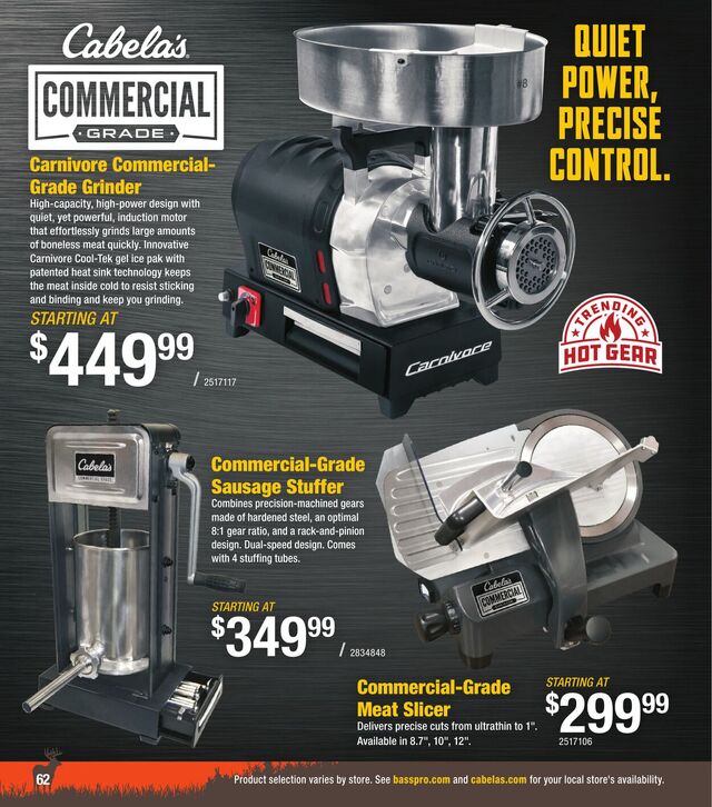 Catalogue Cabela's from 08/31/2025