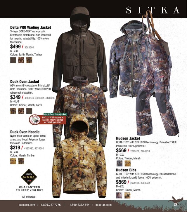 Catalogue Cabela's from 10/01/2025