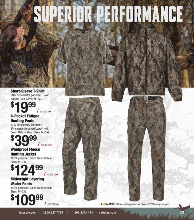 Catalogue Cabela's from 10/01/2025