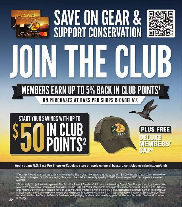 Catalogue Cabela's from 10/01/2025