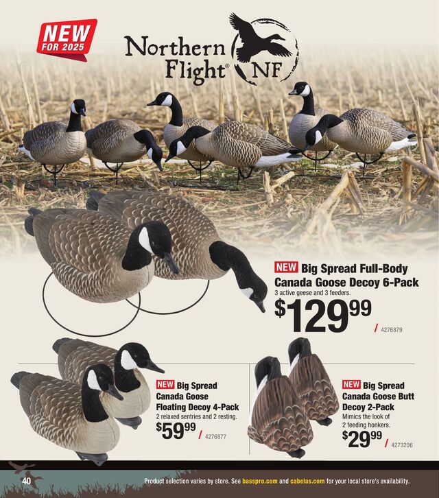 Catalogue Cabela's from 10/01/2025