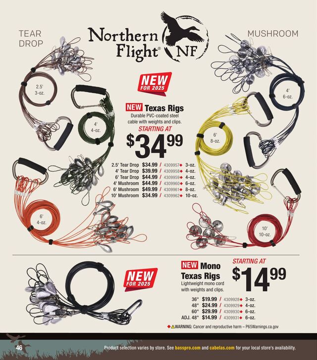 Catalogue Cabela's from 10/01/2025