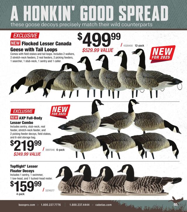 Catalogue Cabela's from 10/01/2025
